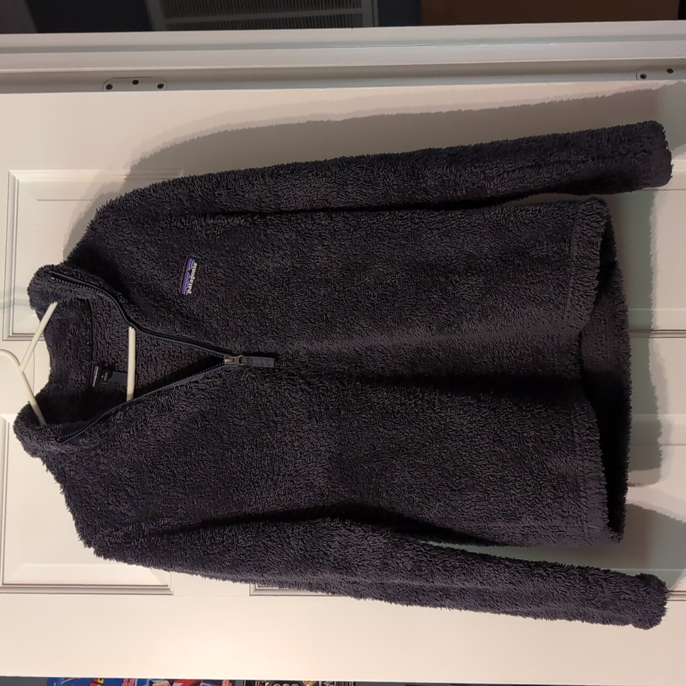 PATAGONIA fuzzy quarter zip fleece pullover top sweater
